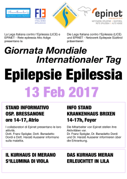 Internationaler Tag Epilepsie