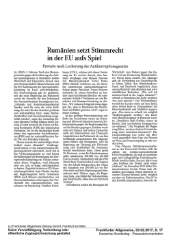 Frankfurter Allgemeine, 03.02.2017, S. 17
