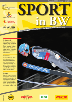 Das Magazin des Sports in Baden-Württemberg