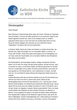 Glockengel&auml;ut - Kirche im WDR