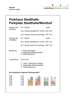 Parkhaus EKZ Frohwies