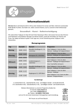 Infoblatt