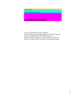 Druckfehlerberichtigung