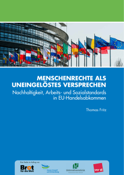 menschenrechte als uneingelöstes versprechen