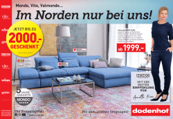 Im Norden nur bei uns!