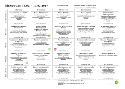 Menu PDF - Restaurant Foodorama