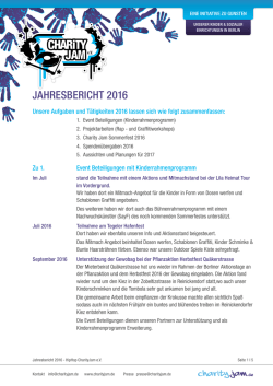 Jahresbericht 2016 - Berlin