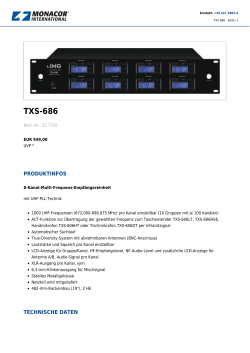 TXS-686 - monacor