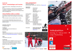 Volksbiathlon Langis 2017 - Ski Club Schwendi
