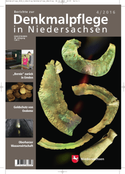 Inhalt  - Landesamt f&uuml;r Denkmalpflege Niedersachsen