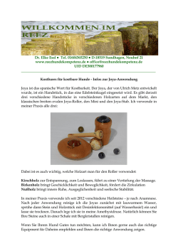 Joya_Info - reezhundekompetenz