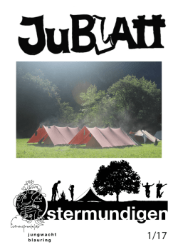 Jetzt lesen - Jubla Ostermundigen