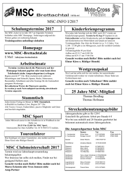 info 4/93 - MSC Brettachtal eV