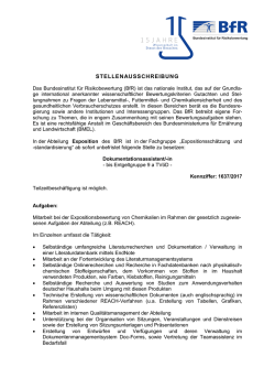 Dokumentationsassistentin/Dokumentationsassistent in der