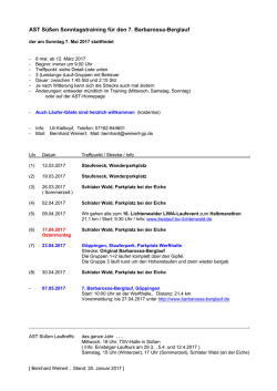 Info-Blatt - AST Süßen
