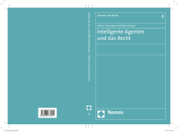 Intelligente Agenten und das Recht