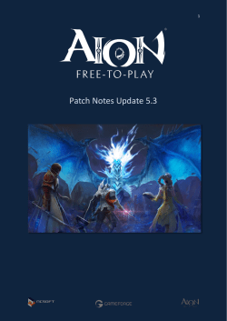 AION_Patch Notes 5.3