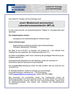 eine/n Medizinisch-technische/n