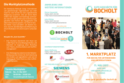 Gute Gesch&auml;fte Flyer