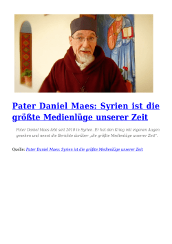 Pater Daniel Maes