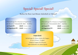 Special! Special! Special!