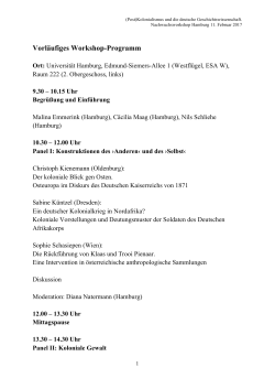 Programm als PDF - Universität Hamburg