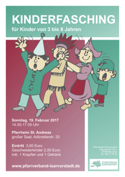 kinderfasching - Erzbistum München und Freising