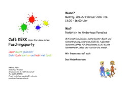 Herbstferienprogramm 2007 im