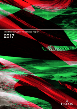 The Hiscox Cyber Readiness Report 2017