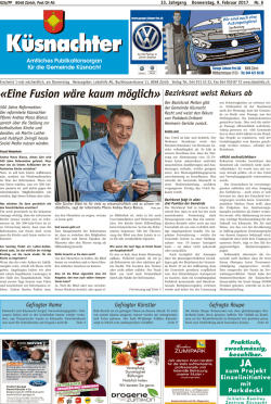 Eine Fusion w&auml;re kaum m&ouml;glich