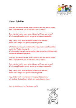 Unser Schullied - Cretzschmar