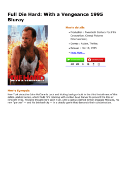 Full Die Hard: With a Vengeance 1995 Bluray