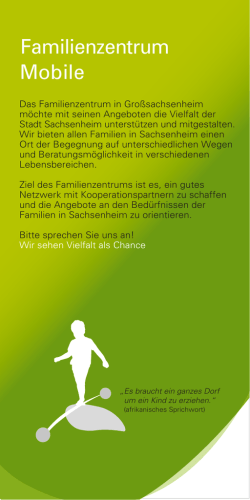 Flyer - Stadt Sachsenheim