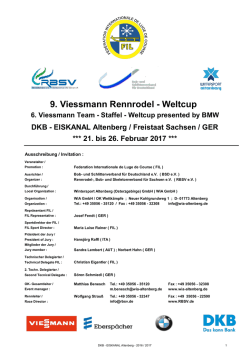 Invitation - RBSV Sachsen eV