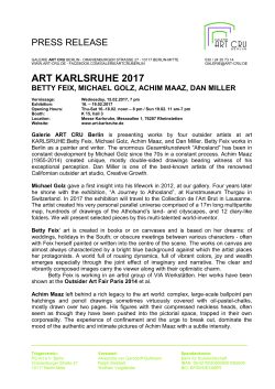 art karlsruhe 2017 - Galerie Art Cru Berlin