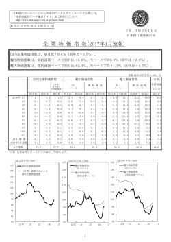 企業物価指数（1月） [PDF 313KB]