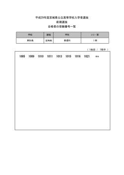 東松島高等学校