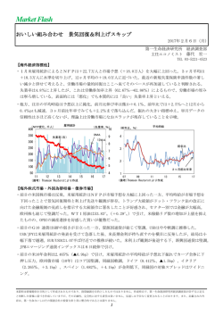 Economic Indicators 定例経済指標レポート