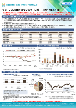 マーケットレポート グローバルCB市場マンスリーレポート（2017年2月号）