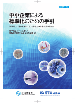 中小企業による標準化のための手引（PP）