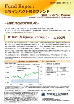 世界インパクト投資ファンド