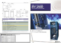 全自動ロータップ式ふるい分け測定器RT-200