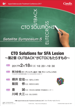 Japan Endovascular Treatment Conference 2017