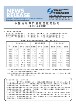 中国 地域専門 量販店販 売動向