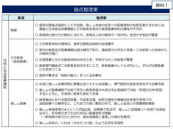 （資料1）論点整理（案）