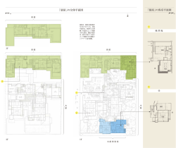 「俵屋」の全体平面図 「俵屋」の客室平面図