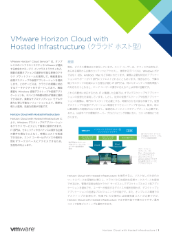 VMware Horizon Cloud with