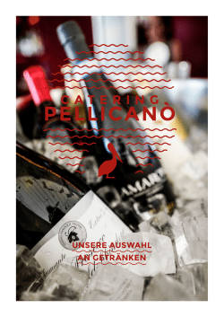 Wein - Catering Pellicano