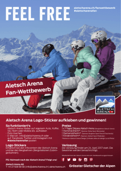 Plakat - Aletsch Arena