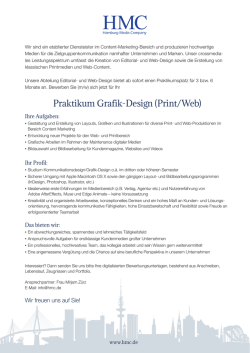 Praktikum Grafik-Design (Print/Web)